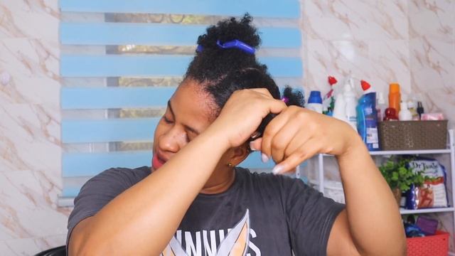 OLAPLEX On My NATURAL HAIR AFTER A BIG CHOP !! WASHDAY смотреть онлайн