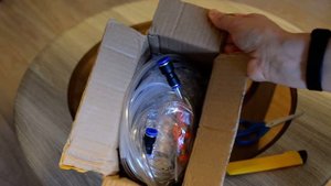 электрический насос для перекачки масла из авто-посылка из китая UNBOXING