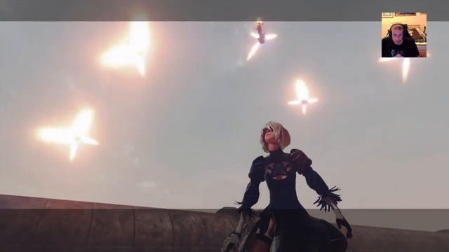 Nier automata part1 es geht los смотреть онлайн