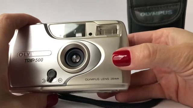 35mm film camera Olympus TRIP 500 смотреть онлайн