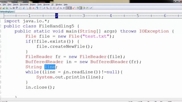 Java Programming Tutorial 36 - Reading Content from the File смотреть онлайн