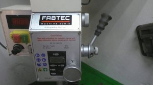 Настольный сверлильно  фрезерный станок FABTEC 20L VARIO год спустя.