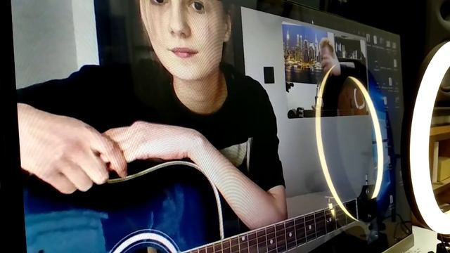 Уроки игры на гитаре по Skype смотреть онлайн