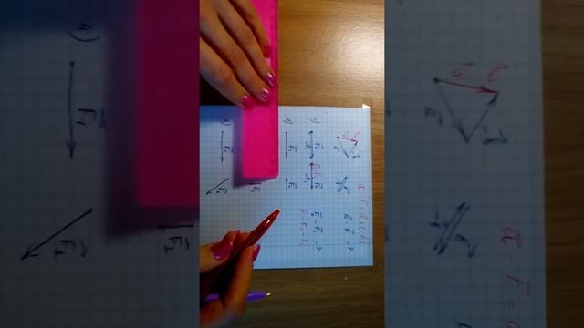 Векторные величины  Вычитание векторов