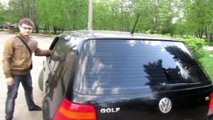 Открытие багажника с кнопки - VW Golf IV