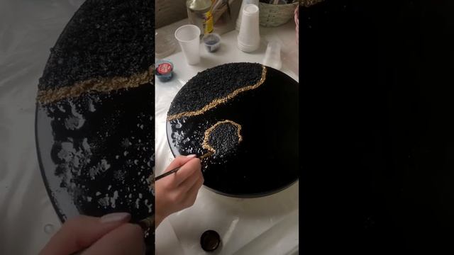 Настенные часы из эпоксидной смолы от Арт-лаборатории DECO / Epoxy resin wall clock from artlab.dec