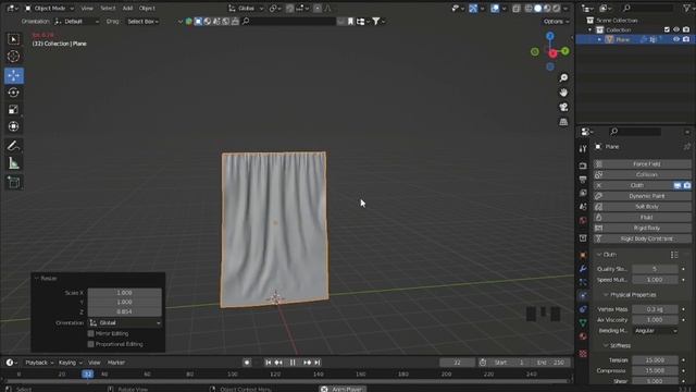Curtain animation Tutorial