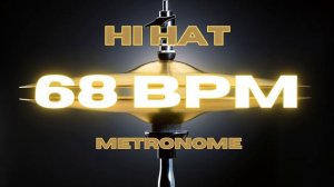 68 BPM - Hi Hat Metronome