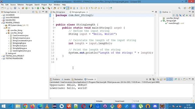 Java Programming Tutorial Finding String Length in 3 Easy Steps смотреть онлайн
