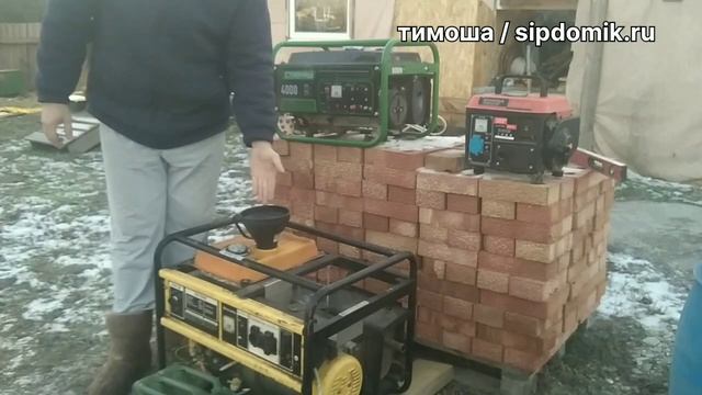 Бензогенератор для дома. Инструкция