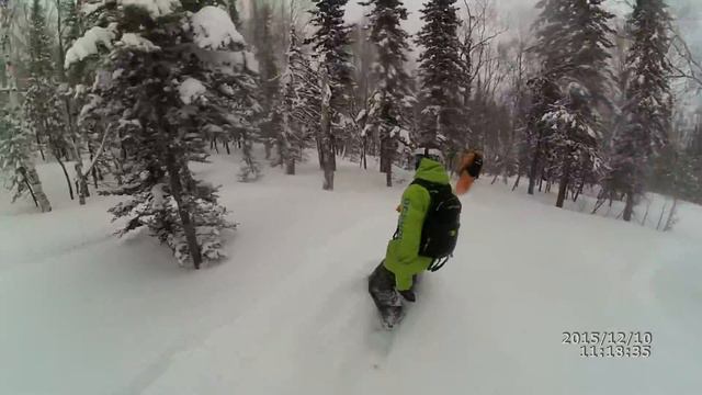 Шерегешский лесок - фрирайдерский рай) смотреть онлайн