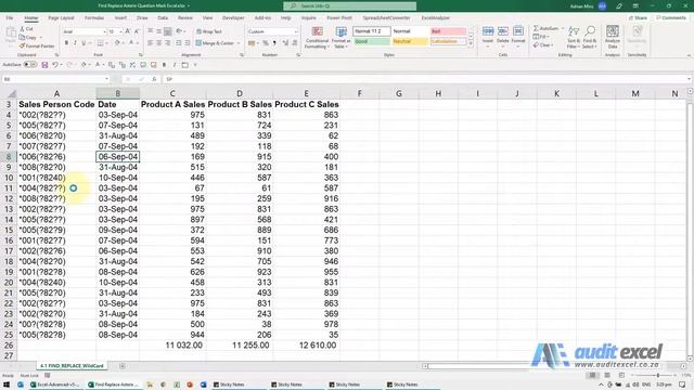 Replace asterisk or question mark in Excel not working смотреть онлайн