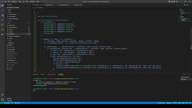 Rusteroids Tutorial 12 | Varying the asteroid size | Electro Cat Studios смотреть онлайн