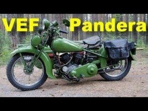 Латвийский V-twin с ЭЛЕКТРОСТАРТЕРОМ – VEF Pandera