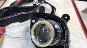 Установка ангельских глазок на мотоцикл Motoland R1, Viper R1, G-MAX R250, Patron 250, Xgjao 250