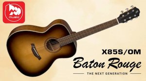 Акустическая гитара BATON ROUGE X85S⧸OM-COB (массив)