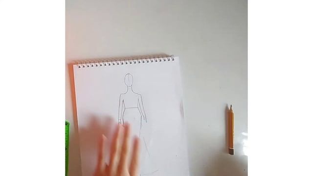 How to draw beautiful ? "FASHION ILLUSTRATION DRESS"??/Как нарисовать "ЭСКИЗ ОДЕЖДЫ"???