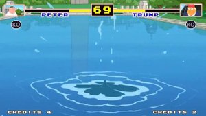 Peter Griffin vs Donald Trump with Healthbars | Family Guy (2019)