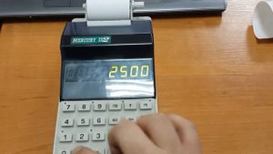 Пробитие чека Меркурий 115 (старая версия ККМ)