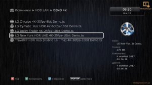 Dune HD MAX 4K, обзор работы плеера с накопителями информации. Звуковые многоканальные дорожки.
