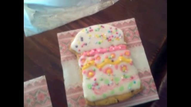 Детский мастер-класс "Роспись пасхального печенья" 05.04.15 Аниматоры.Киев, Белая Церковь.093253931 смотреть онлайн