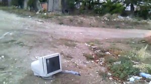 Разбиваем кинескоп ЭЛМ Samsung