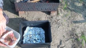 Свиная корейка горячего копчения.