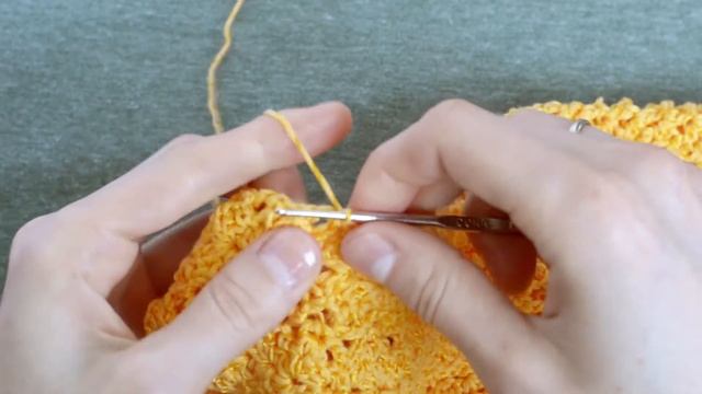 Как обвязать неровный край крючком. Простой, но красивый способ