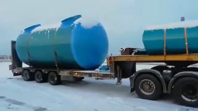 Перевозка негабаритных емкостей Новосибирск - Иркутская область