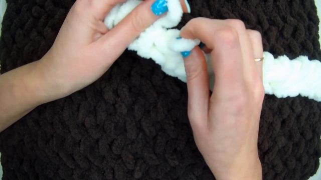 Узор № 10 из пряжи Alize Puffy "Корзина" смотреть онлайн