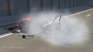 BeamNG Drive Insane Crashes #4