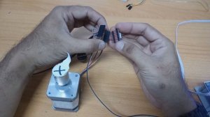 STEPPER MOTOR : Dengan Driver A4988 manual tanpa microcontroller