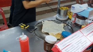 Изготовление Тайских блинчиков в Тайланде!