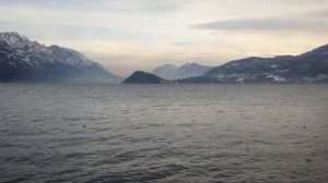 Озеро Комо зимой. Вид с Менаджо