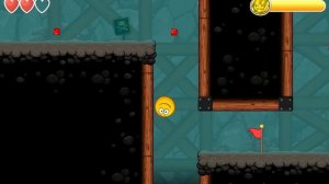 Злые Шары в подземелье и КРАСНЫЙ ШАРИК ! Новая веселая Игра ! развивающая   !