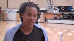 WNBA Finals: Seimone Augustus and Amber Harris on Minnesota Lynx "pack of support"