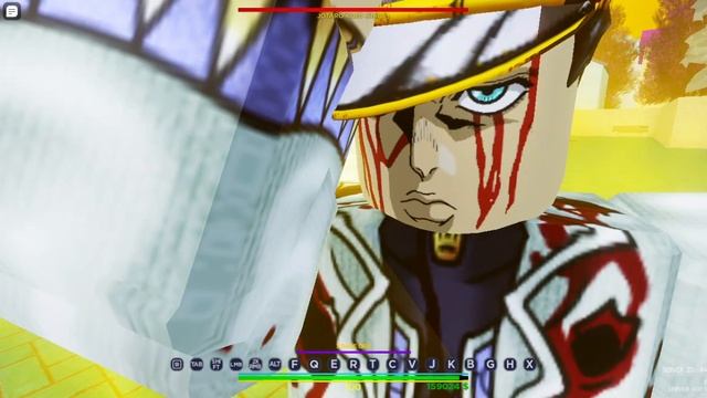 Fighting Jotaro With Star Platinum (Roblox Is Unbreakable) смотреть онлайн