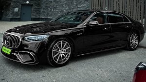 2024 Mercedes AMG S63 - High-Tech Luxury Wild Sedan