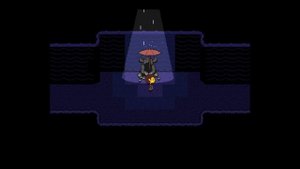 How to open the secret door near the piano in Undertale.