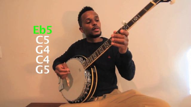BOOMBLISS - How to play the Banjo Beat Sample on Banjo with TAB and tuning