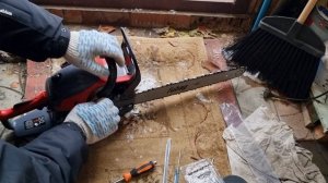 Бензопила Fubag..  бюджетная цена и отличное качество.. обзор.. первый запуск и обкатка