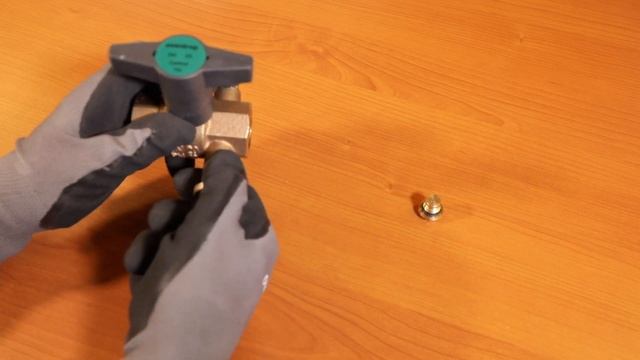 Устанавливаем термометр на шаровый кран Optibal TW