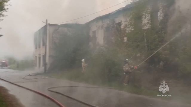 В Рязанской области ликвидировали крупный пожар