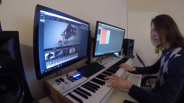 Monday Morning Piano Improvisation - Tim Blast. Arturia Piano V2, KEYLAB 88 смотреть онлайн