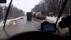 Будни дальнобойщицы: снежный экспресс-рейс в Москву.