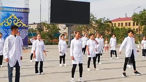 День медицинского работника. Флешмоб - Балхаш
