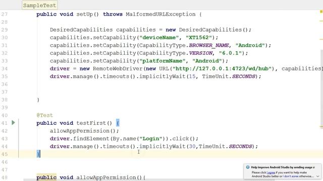 How to Handle App Permissions popup in Appium Test смотреть онлайн