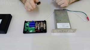 Замок-невидимка Титан-Battery Plus