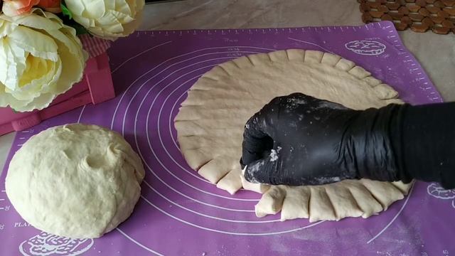 Что делать с прокисшей сметаной | Узбекские лепешки патир без дрожжей | patir non | Uzbek bread |