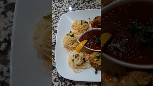 Plating II: Pasta Reggano with Vegan Balls (Jerico Matias Cruz)